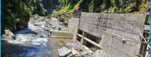 Khorunga Weir and Main Intake
